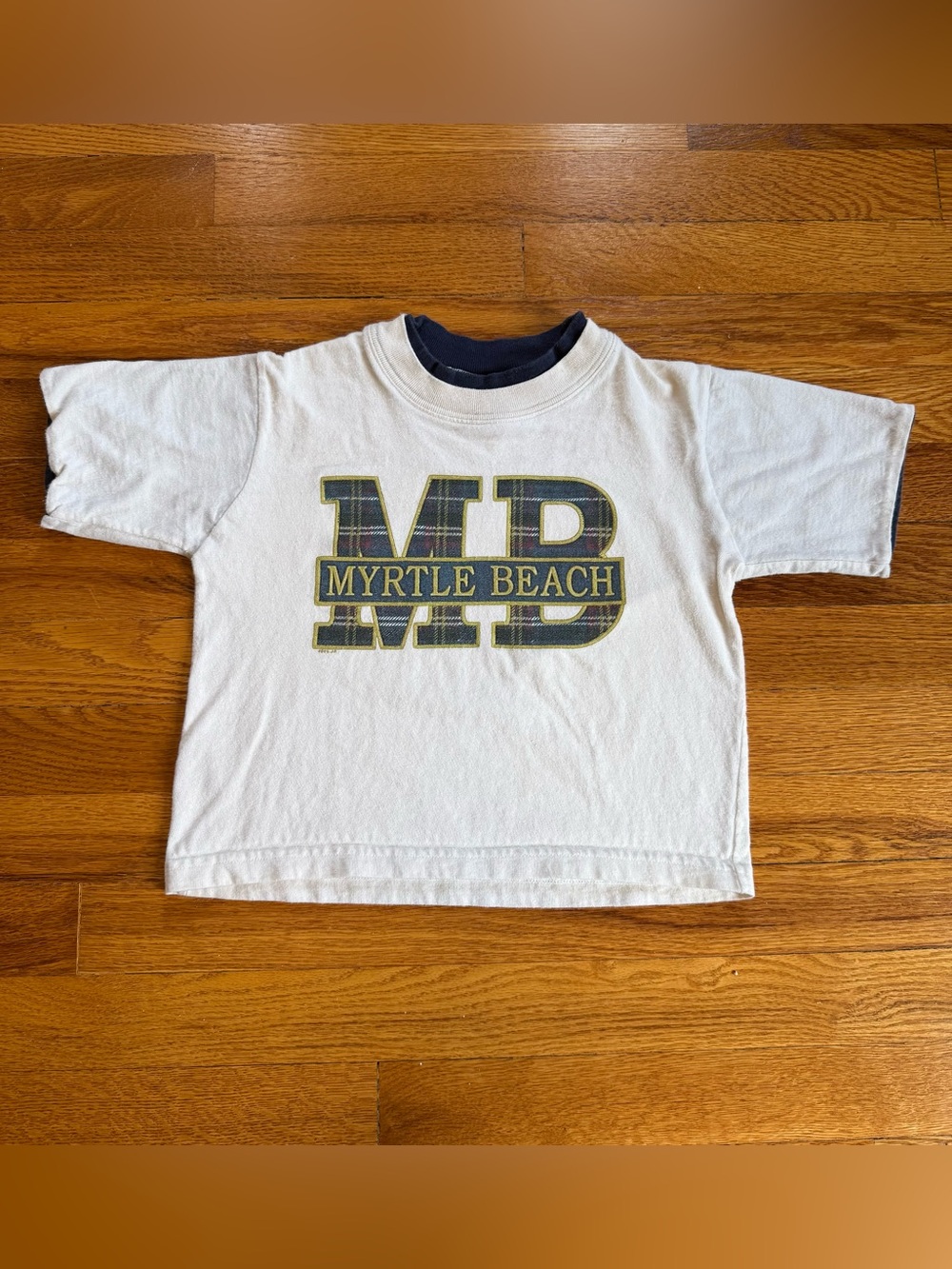 Myrtle Beach Vintage Youth 6/8 T Shirt 80s 90s Retro Florida Shirt